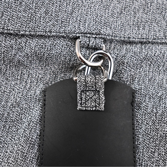 Slash Resistant Drawstring Bag With Top Flap & Locking Mechanism | Anti Theft - Picture 9 of 14